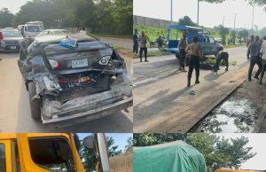 Female Corps member dies as truck rams into vehicles, motorcycle in Ibadan