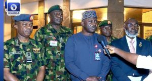 Defence Minister Assures Voters Of Safety, Says Tinubu To Inaugurate New Military Aircraft Minister-Musa-1