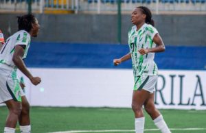 Kanu, Toni Payne Bag Brace As Nigeria’s Super Falcons Rout Comoros In Olympic Qualifiers nigeria-comoros-1